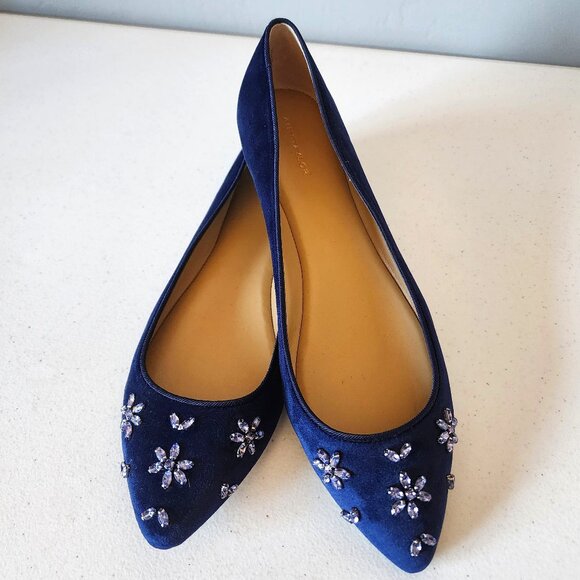 Ann Taylor Ballet Flats "NEW" - Picture 1 of 16